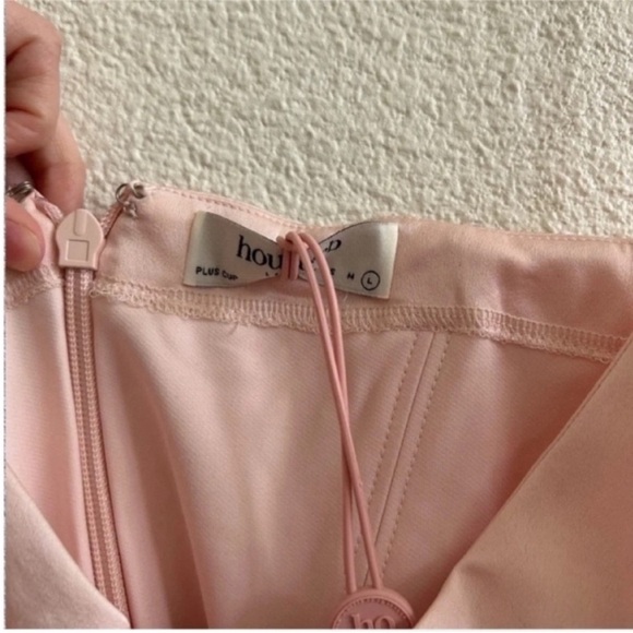 NWT House Of CB Gisele Satin Corset Midi Dress - Picture 8 of 8